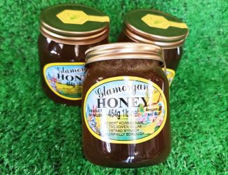 Jars of locally sourced Honey
